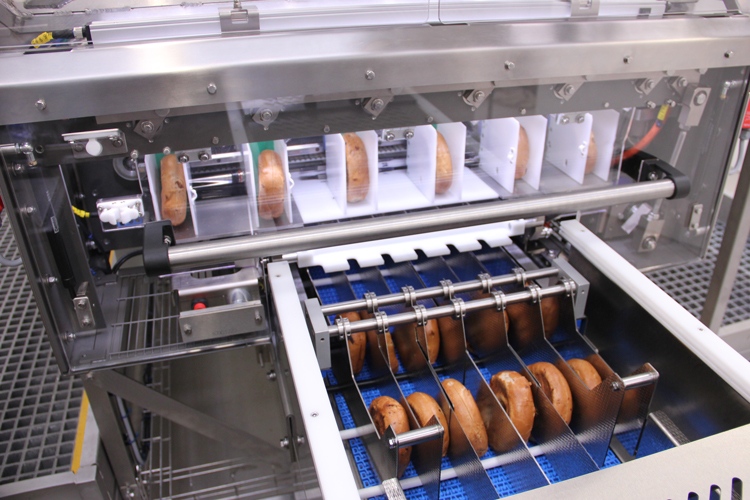 Newly developed bagel collator